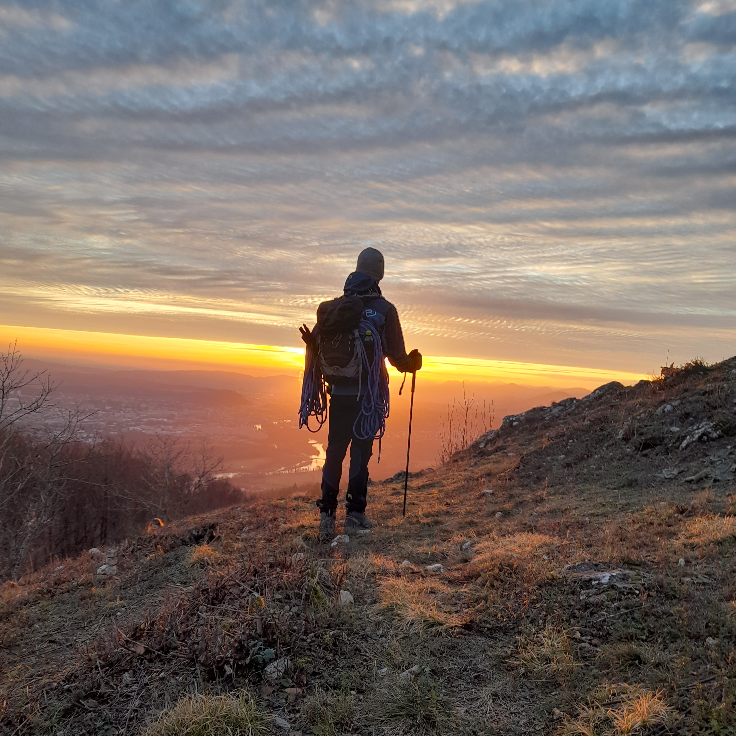 Gisliflue-Sonnenuntergang